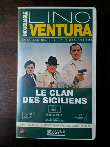 Vhs clan des siciliens - des,
