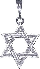 Sterling Silver Jewish Charm