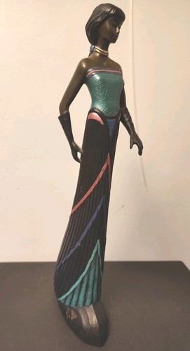 Mahogany princess figurine - princess,