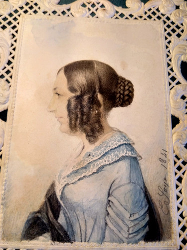 Canivet aquarelle portrait - canivet, ,aquarelle,portrait