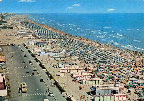 Italie rimini plage vue - vue, la