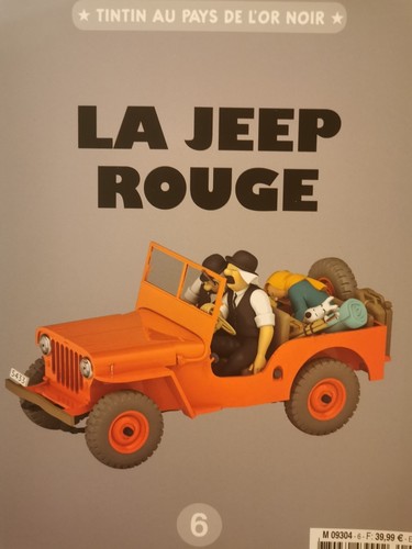 Voiture tintin la jeep - voiture,