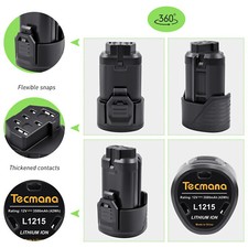 3,5Ah 12V Li-ion Batterie pour