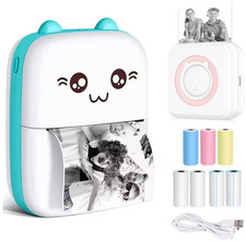 Mini-imprimante Portable Bluetooth sans fil, étiquette intelligente, thermique