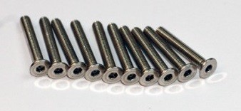 Vis btr tête fraisée inox - tête,