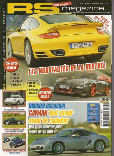 Magazine porsche 997 - magazine,