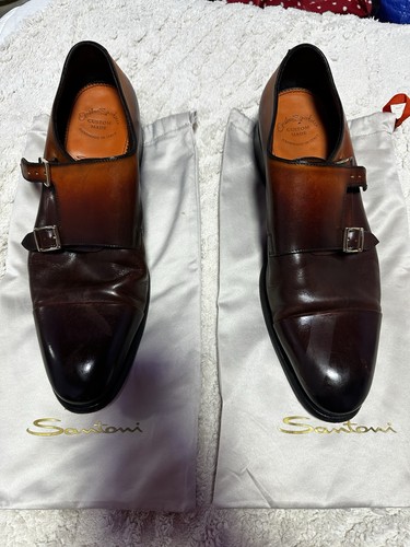 Santoni richelieu marron 9 - santoni,