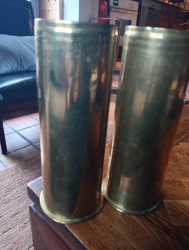 Vases douilles obus - vases,