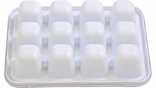 Bac glaçons cubes blanc - bac,