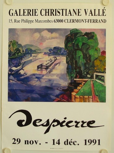 Affiche despierre 1991 - despierre,