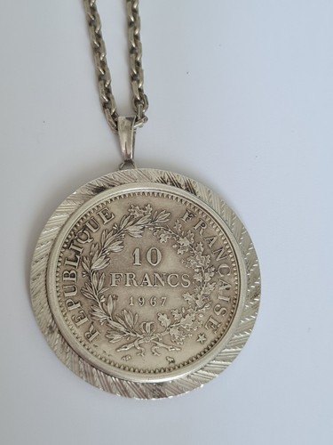 Collier pendentif vintage - collier,