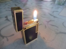 Briquet Dupont en Laque de Chine noir