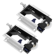  Lot de 2 roulettes pour porte