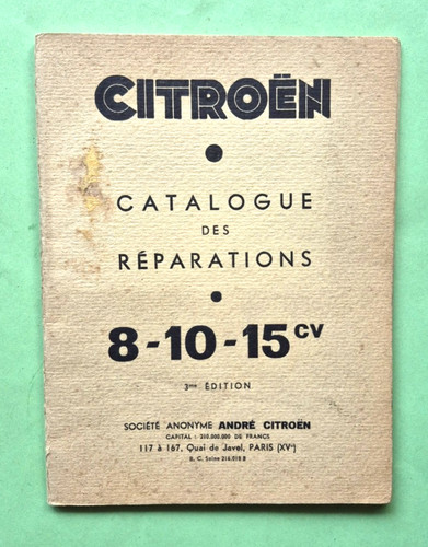 Citroen rosalie cv - ,