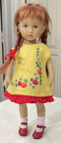 Boneka embroidered fruit dress - boneka,