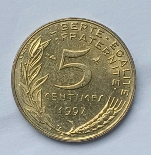 Pièce centimes année - pièce,