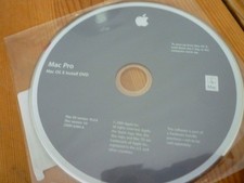 dvd mac pro os x x install ref
