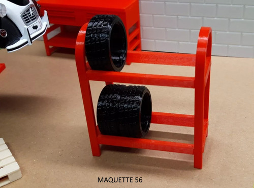 Maquette kit rack porte - maquette,
