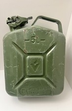 Ancien bidon Jerican kaki