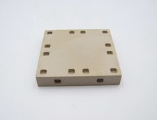 PLAYMOBIL (C1c07) AEROPORT - Plaque Gris Clair 9x9cm 4311 3230 4190 4296 Jaunie