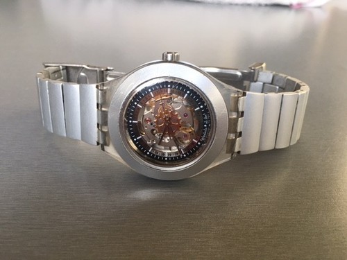 Montre swatch irony diaphane - montre,