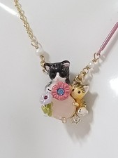 Collier Floral avec deux