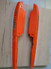 capotage carter moteur cyclomoteur peugeot 102 NML ORANGE ORIGINE