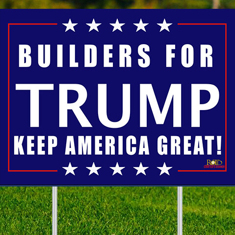 Builders for trump yard - for,