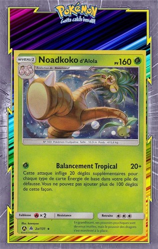 Noadkoko alola promo - d'alola, sl06