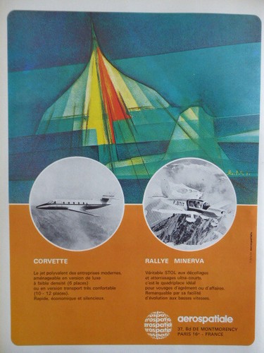 1972 pub aerospatiale - 6/1972,