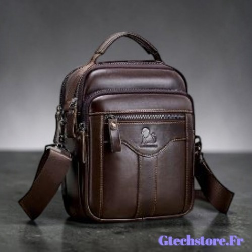 Sac bandoulière homme - homme, cuir