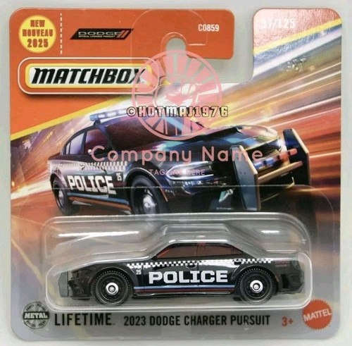 Matchbox dodge charger police - dodge,