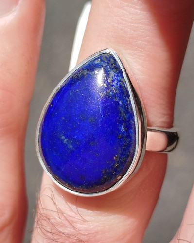35g bague lapis - lapis, lazuli