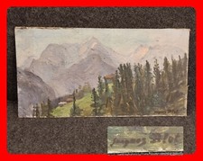 Jacques-Emile Blot ( 1885-1960) HSC Paysage De Montagne 1ere Moitié Du XXe 