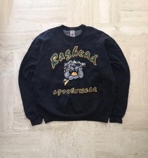 Vintage 90s Size XL usa fruit of the loom sweatshirt rashead sportswear bulldog