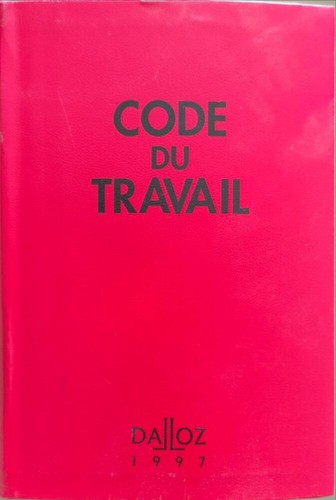 Code travail 1997 - du,