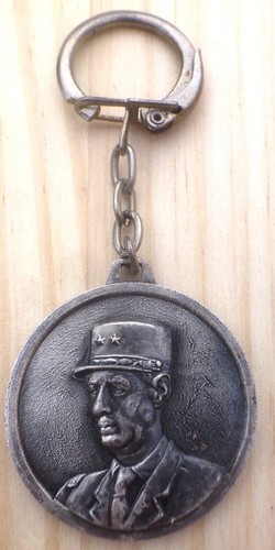 Porte clés gaulle ve - gaulle,