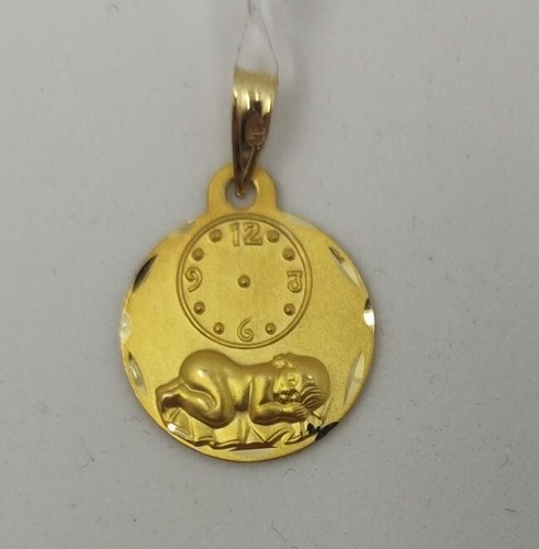 Pendentif 18k 750 mls - or,