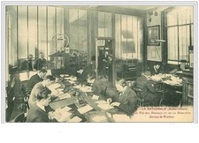 93.AUBERVILLIERS.LA NATIONALE.UNE VUE DES BUREAUX ET DE LA DIRECTION.SERVICES