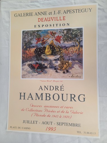 Hambourg affiche vintage - hambourg,
