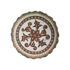 Assiette faïence P. Fouillen