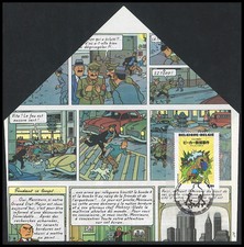 TIN07BE-TOU51: FDC Collector “Tintin - L'Affaire Tournesol - p.51“ Belgique 2007