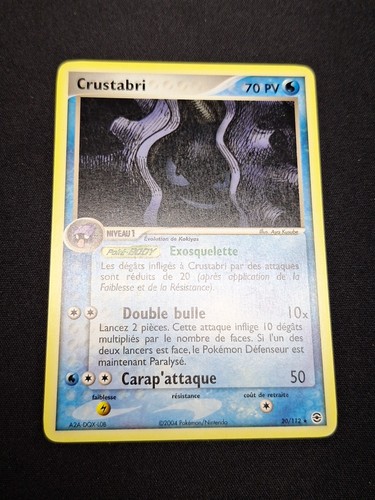 Crustabri 112 rouge - 20/112, ex