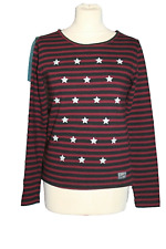 HAUT PULL FEMME RAYE  °°°  SUPERDRY  °°°  TOKYO 1954 . TAILLE S  