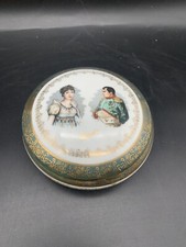boîte à bijoux ou à bonbons Napoleon et Joséphine en porcelaine de luxe Corse