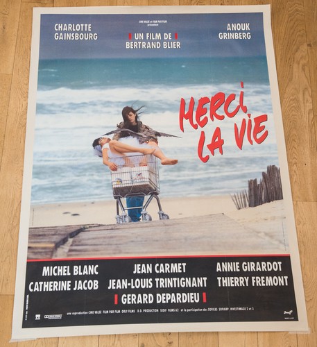 Merci vie affiche - merci,