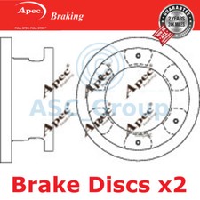 2x Apec BRAKING 306mm Uni OE