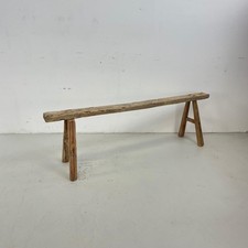 Ancien Banc En Bois Rustique