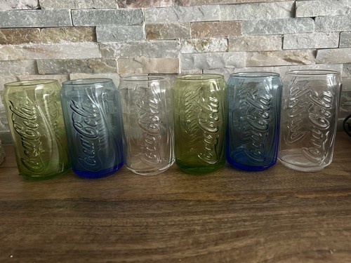 Lot verre coca cola - 6,