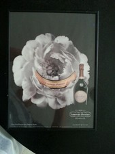 2 cadre publicitaire Laurent Perrier Tulipe 41 x 31 cm